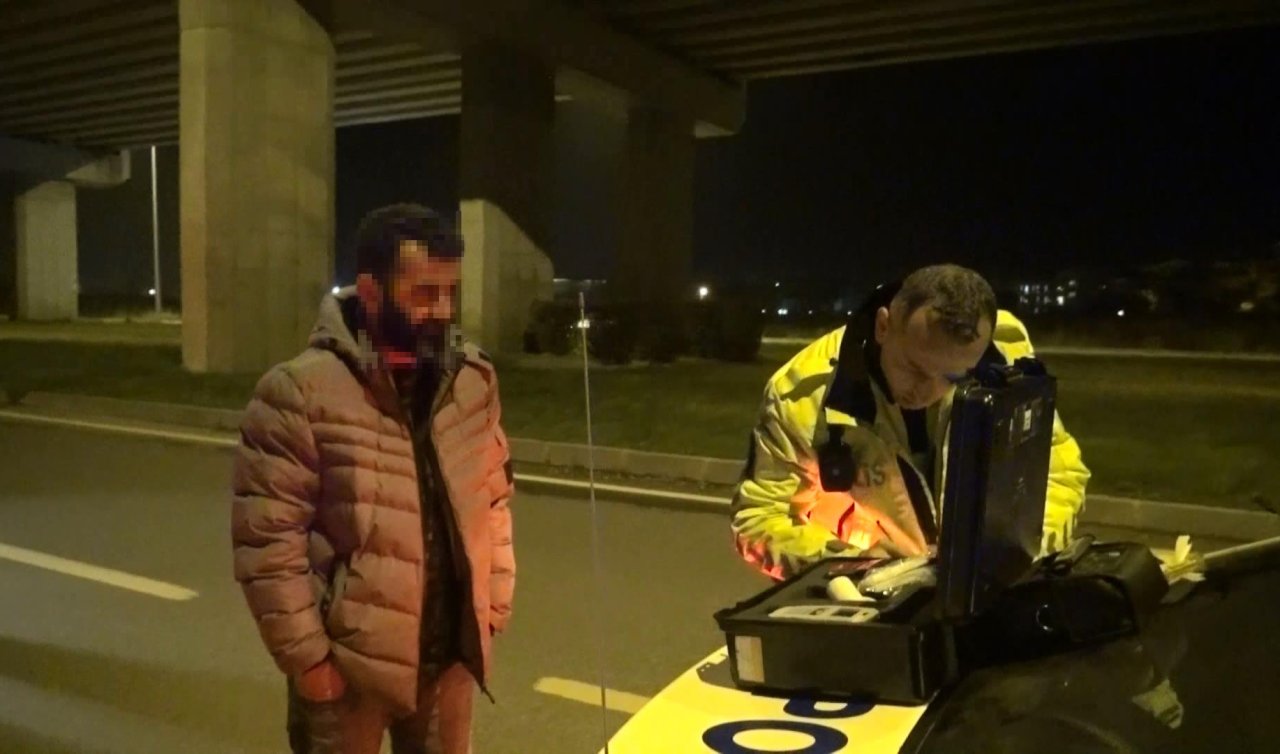 Direksiyon başında uyuyakalan sürücü, 2,37 promil alkollü çıktı
