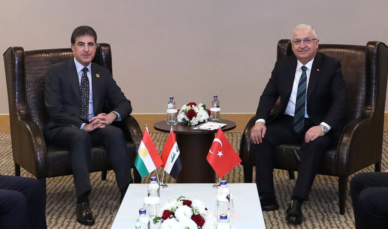  Bakan Güler IKBY Başkanı Barzani ile görüştü