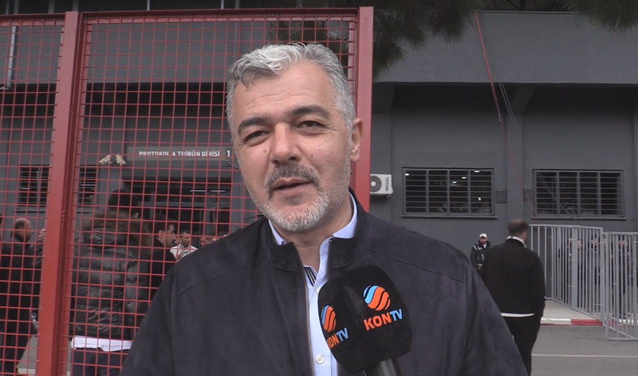 Konyaspor Basın Sözcüsü Yunus Derebağ: Önümüzdeki maçlara bakacağız