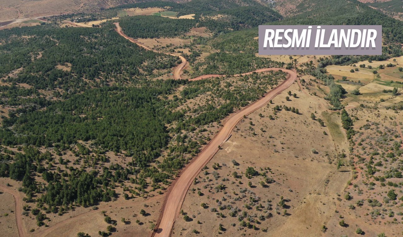 Ilgın Orman İşletme Müdürlüğü yol yapım ihalesi 
