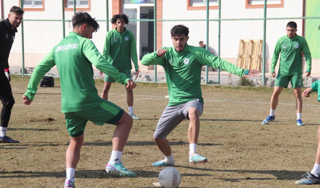 1922 Konyaspor Silivrispor’a hazırlanıyor