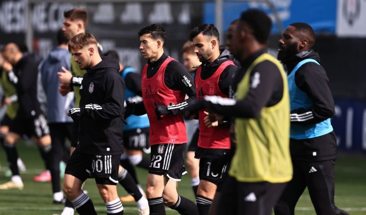 Beşiktaş’ta Gaziantep FK maçı hazırlıkları sürüyor