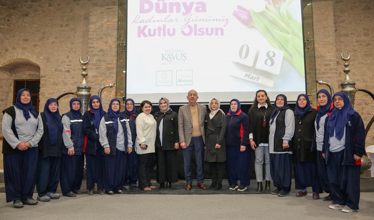 Başkan Kavuş; “Geleceğe yürüyüşümüzde bizim en büyük gücümüz kadınlarımızdır’’ 