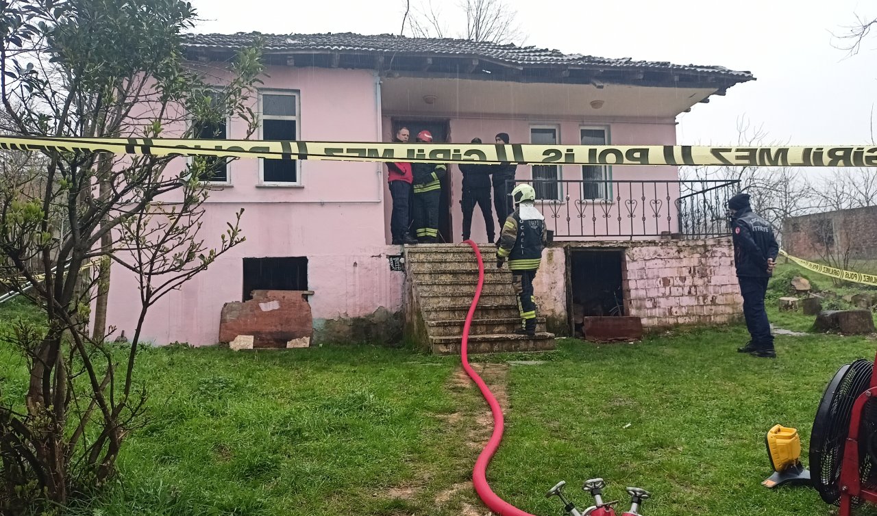 81 yaşındaki adam yalnız yaşadığı evindeki yangında öldü