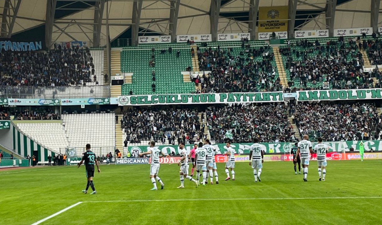 Konyaspor öne geçti! 