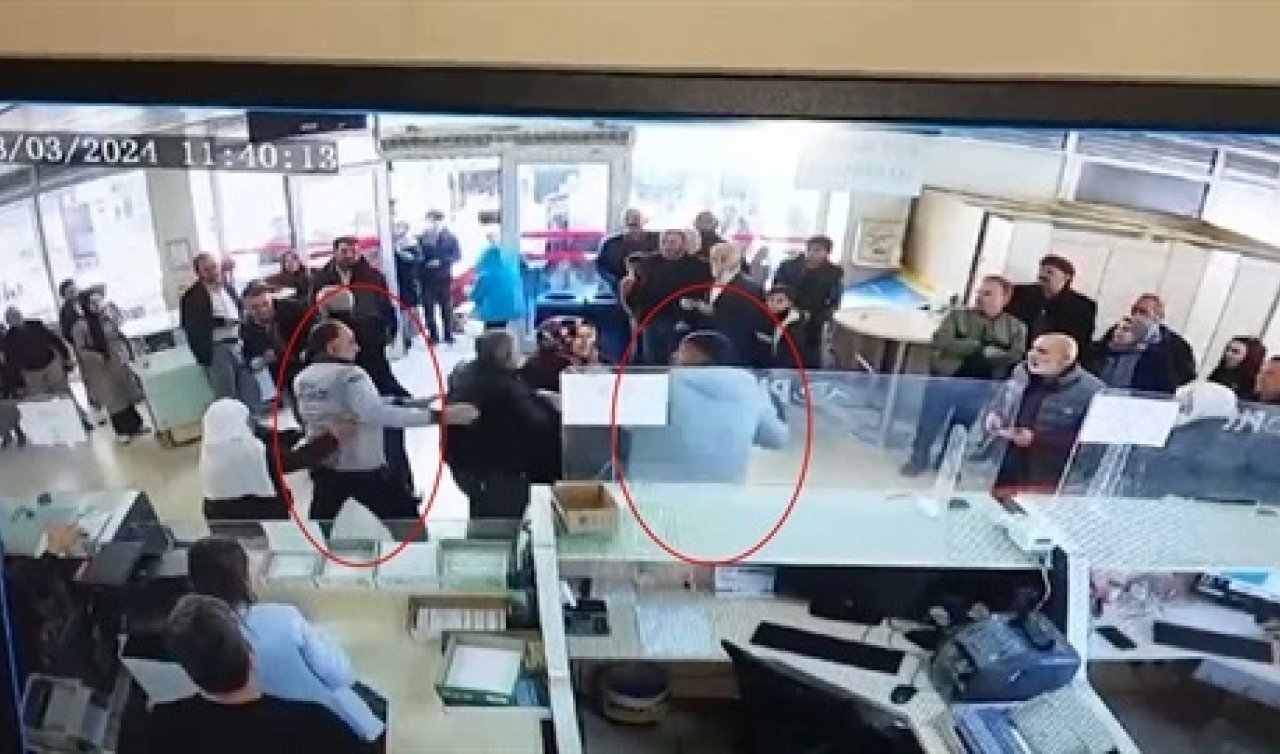 PTT şubesinde güvenlik görevlisini bıçaklamışlardı! YENİ GELİŞME: Baba ile oğlu serbest!