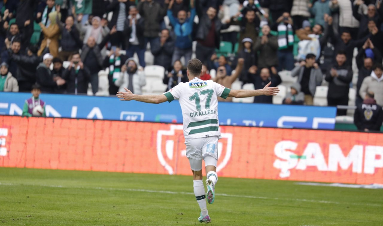 Konyaspor’un Arnavut golcüsü gol krallığı listesinde! 
