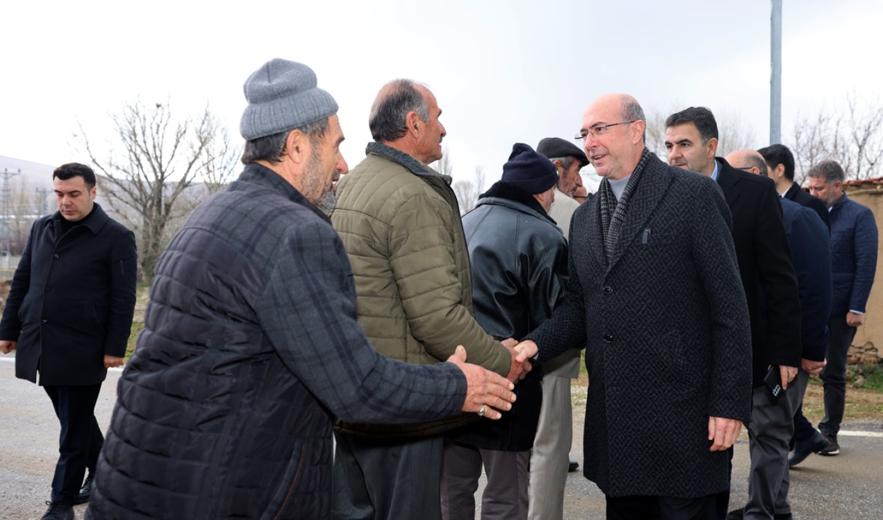 Başkan Pekyatırmacı’dan 12 dış mahalleye ziyaret