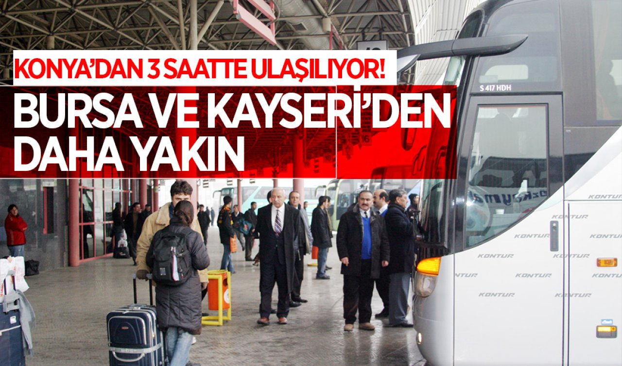 Konya’dan bu bölgeye 3 saatte ulaşılıyor! Bursa ve Kayseri’ye gitmeye gerek yok: Kar kalınlığı 32 santimi buldu