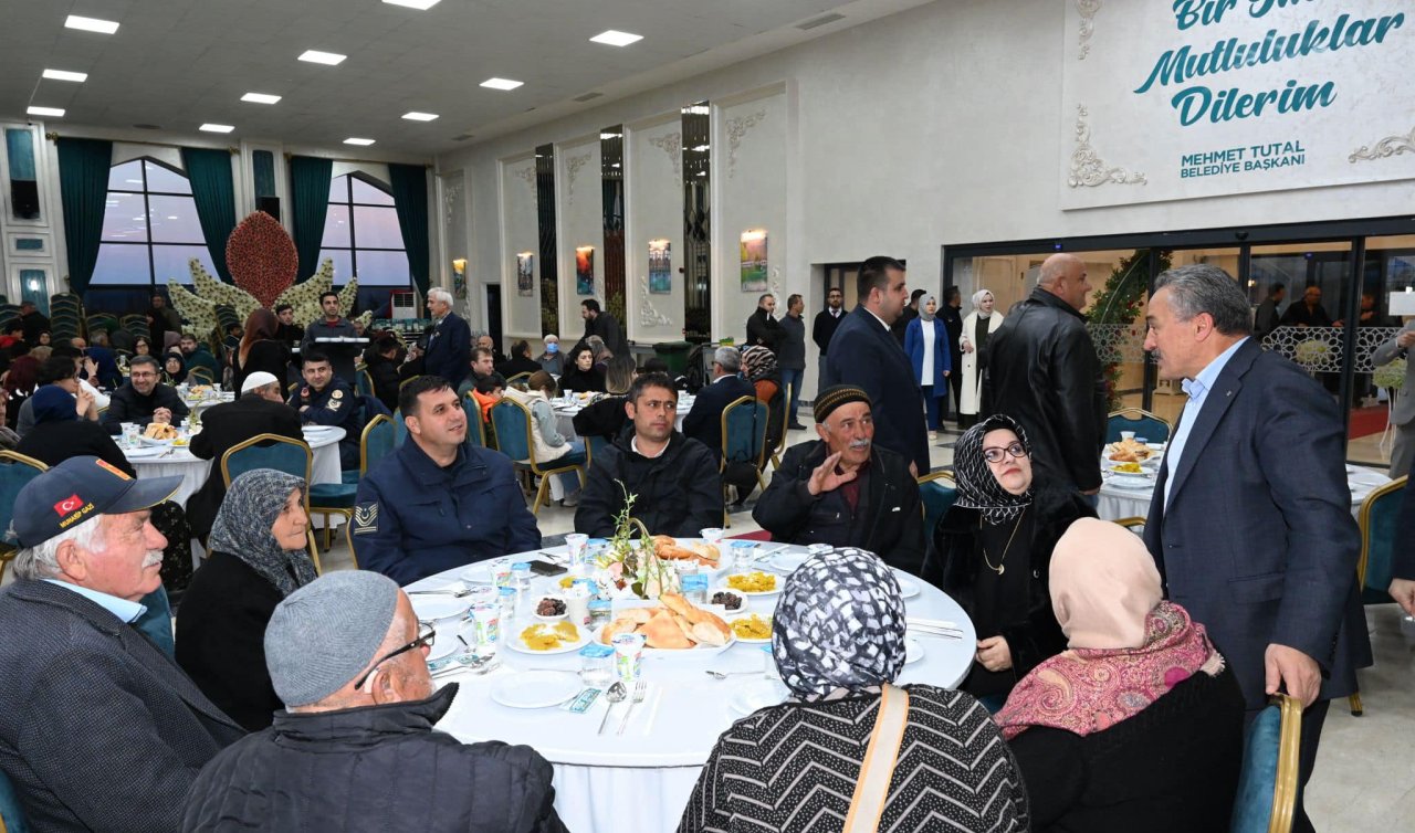 Seydişehir Belediye Başkanı şehit ve gazi yakınlarıyla iftarda bir araya geldi