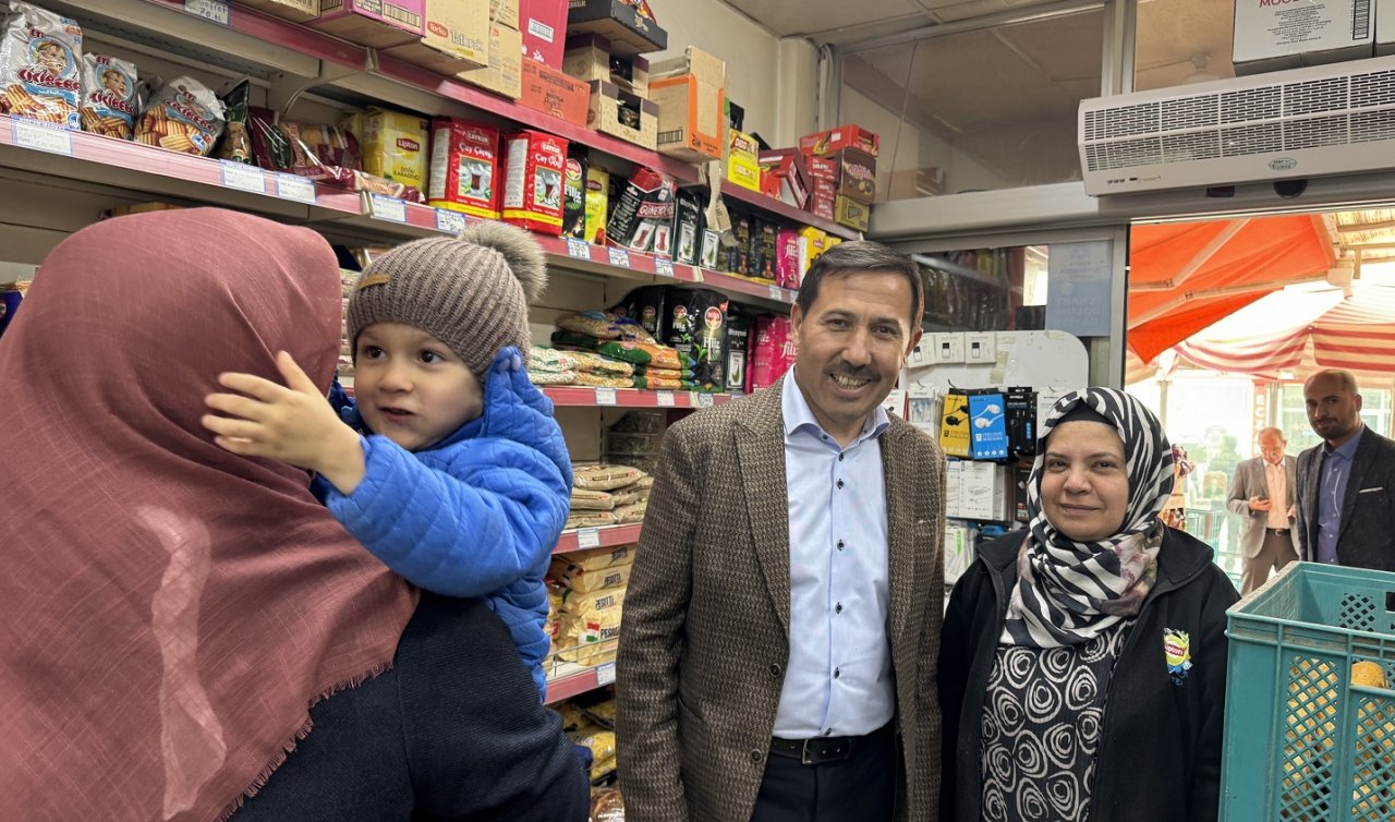 Başkan Hasan Kılca Mahalle ve Esnaf ziyaretinde bulundu 