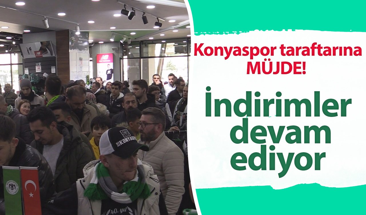 Konyaspor taraftarına MÜJDE! İndirimler devam ediyor