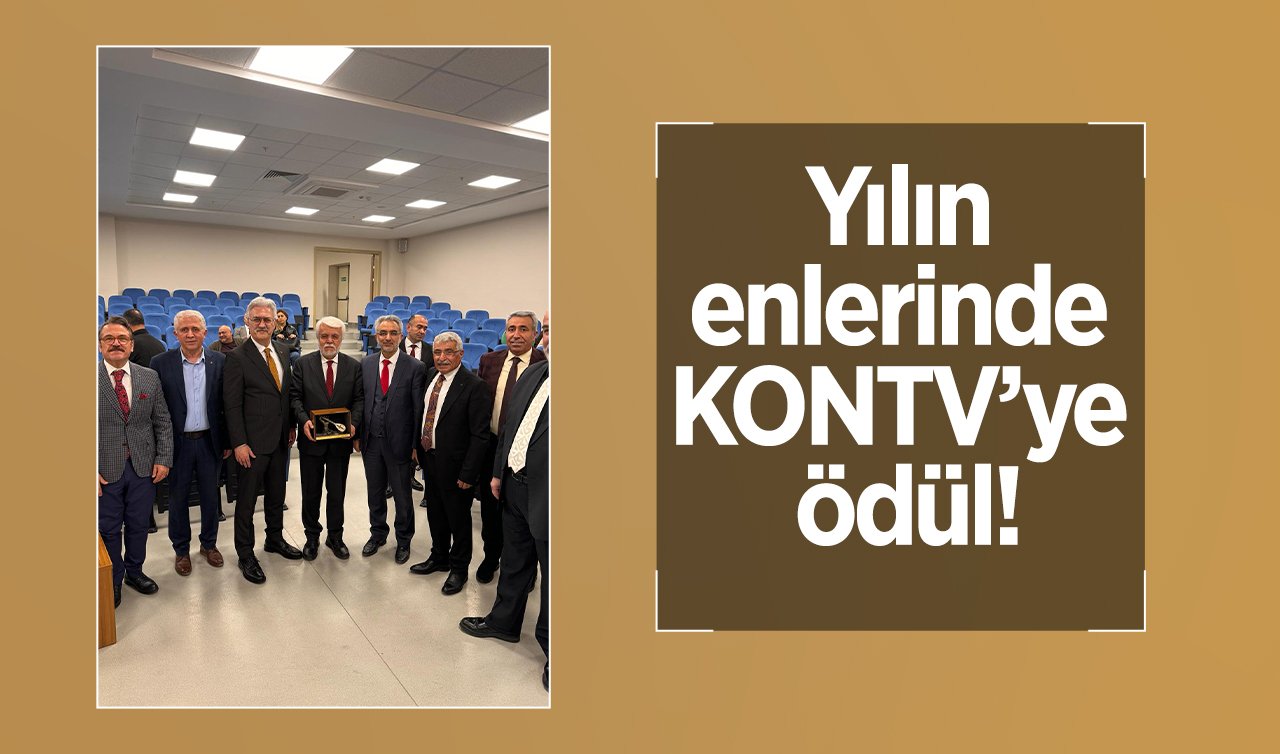 Yılın enlerinde KONTV’ye ödül!