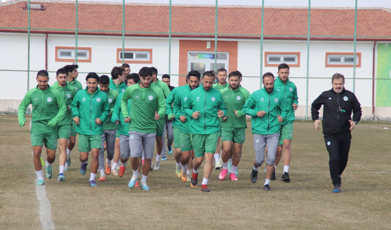 1922 Konyaspor Bayburt hazırlıklarını tamamlıyor