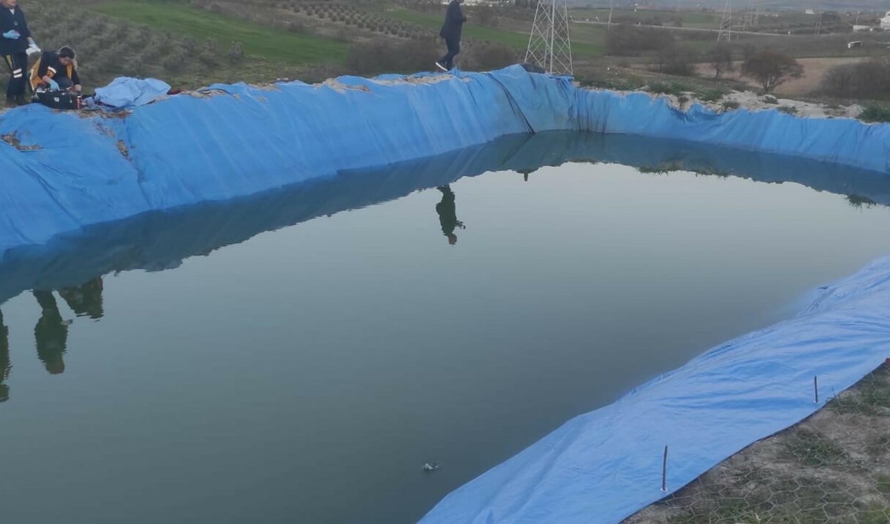 Tarlasındaki sulama havuzunda ölü bulundu