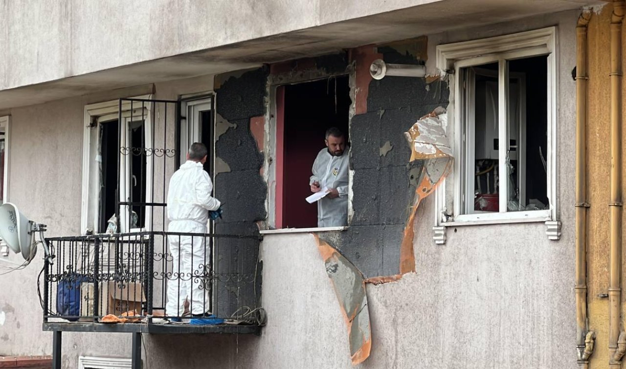 Doğal gaz patlaması sonucu 1 kişi yaralandı