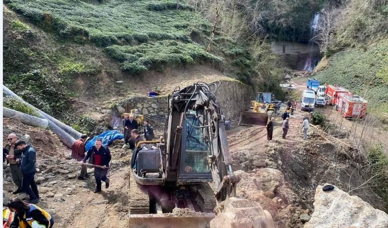  İçme suyu isale hattı çalışmasında göçük; 3 işçi öldü