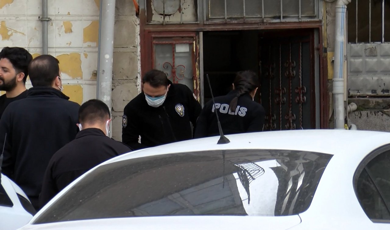 Yanan iş yerinde elleri arkadan bağlanmış erkeğe ait ceset bulundu