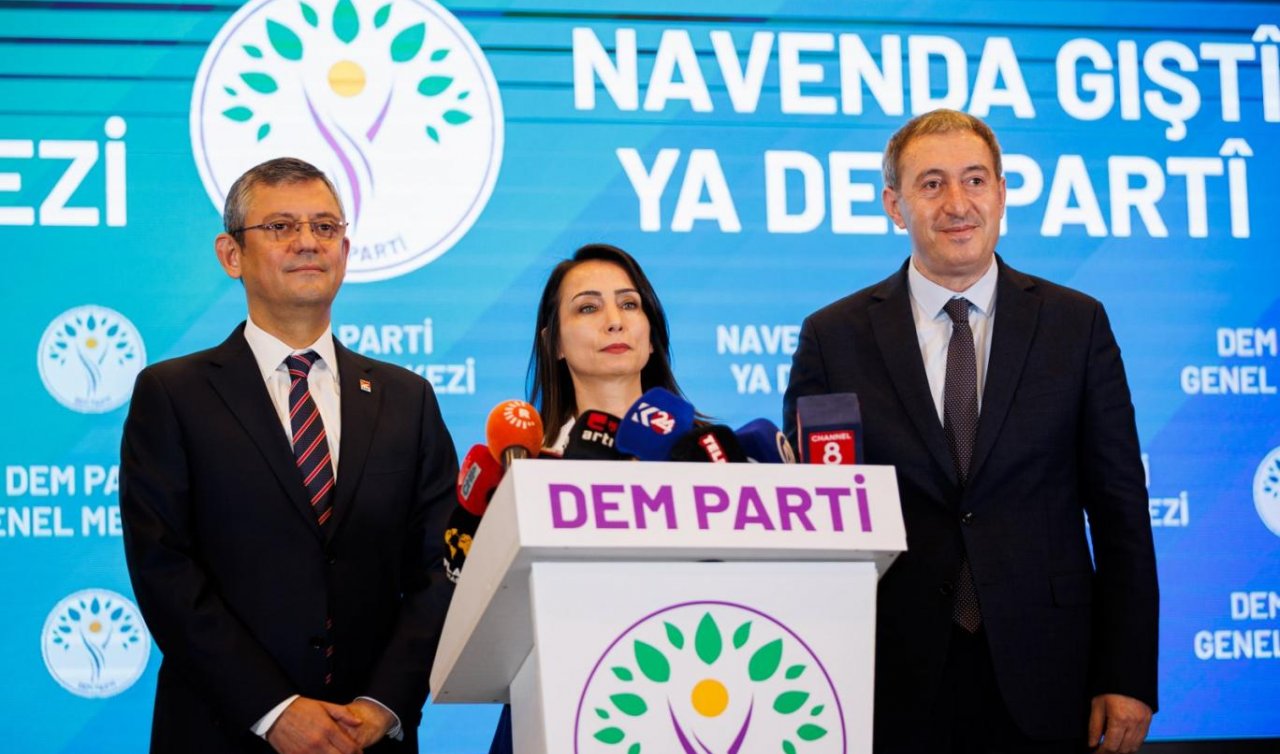  DEM Parti CHP ile iş birliği içinde olduğunu itiraf etti! 