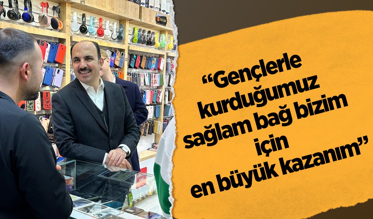 Başkan Altay: “Gençlerle kurduğumuz sağlam bağ bizim için en büyük kazanım”