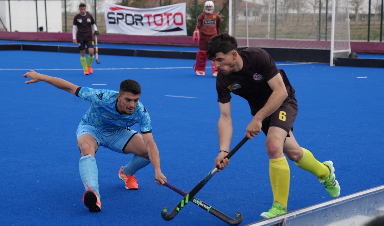 Konya ev sahipliği yaptı! Hokey Türkiye Şampiyonası başladı