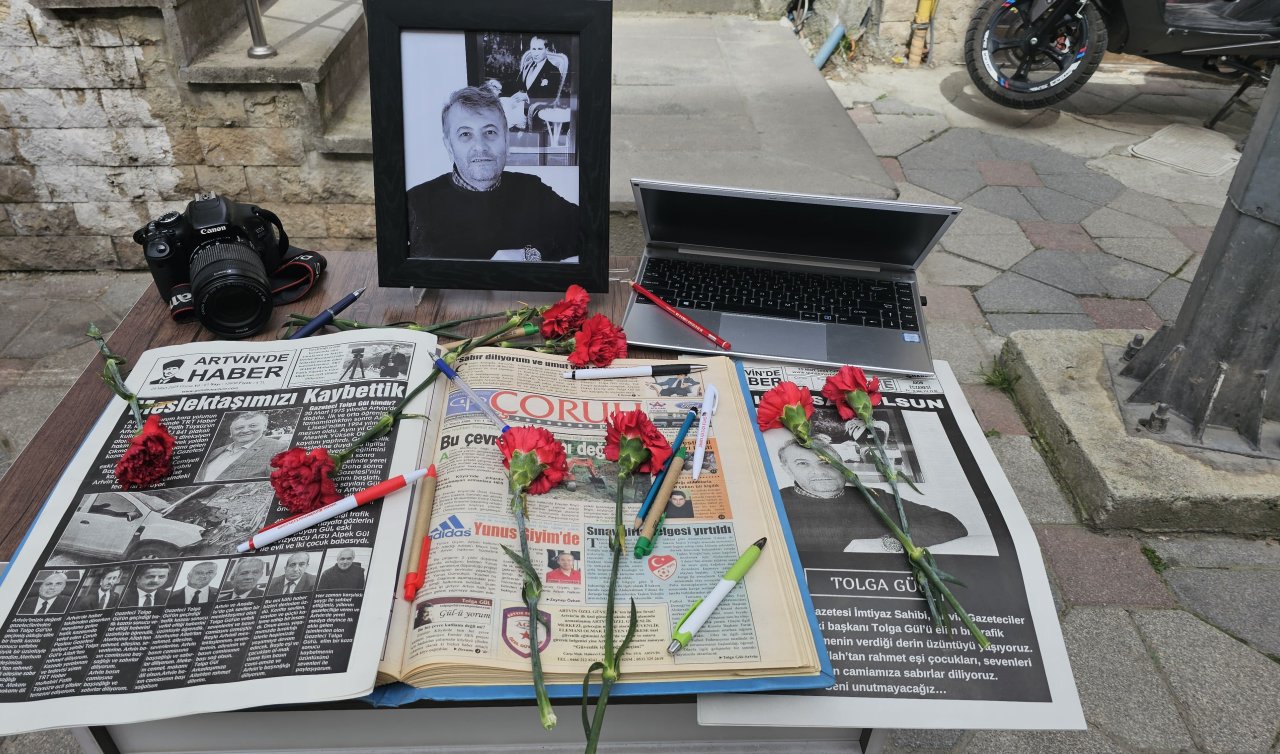  Kazada yaşamını yitiren gazeteci törenle son yolculuğuna uğurlandı