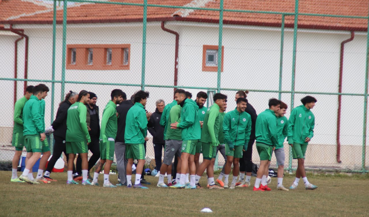 1922 Konyaspor oyuncuları izne ayrıldı