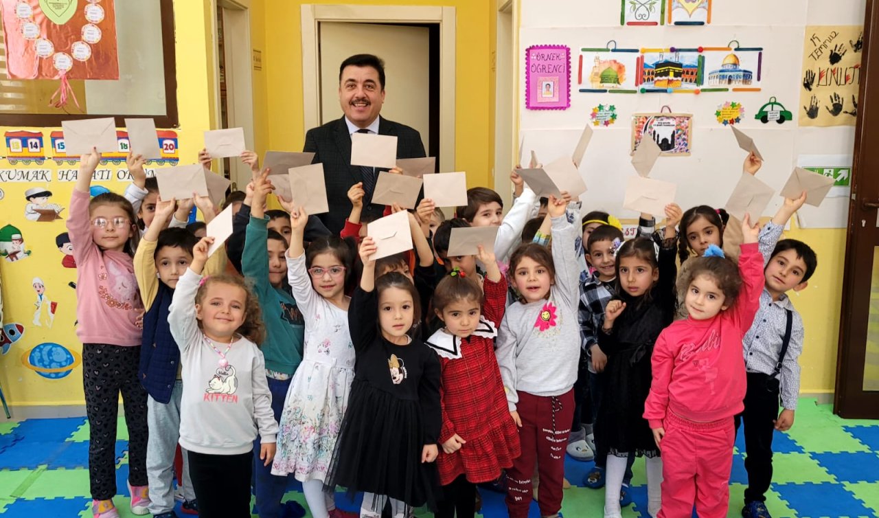 Konya’da 4-6 yaş Kur’an kursu öğrencileri tekne orucu heyecanı yaşadı