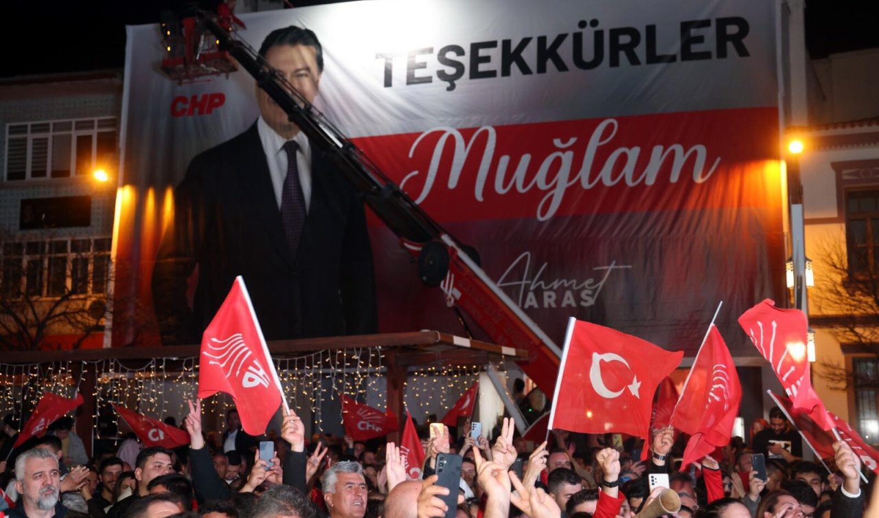  Muğla seçim sonuçları! Büyükşehir ve 11 ilçede CHP  2 ilçede ise AK Parti başkanlığı kazandı