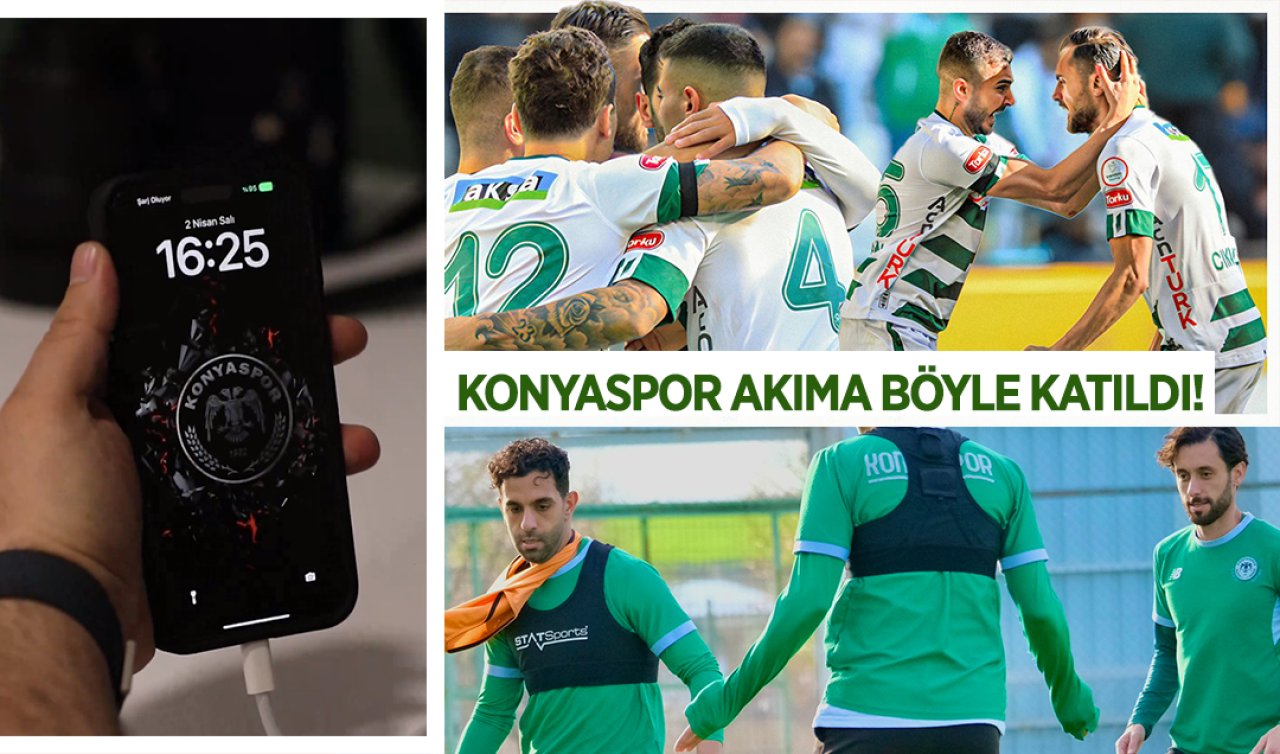 Konyaspor akıma BÖYLE katıldı!