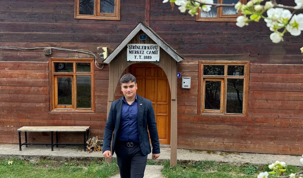 4 ADAYI GERİDE BIRAKTI! Köyüne 20 yaşında muhtar oldu