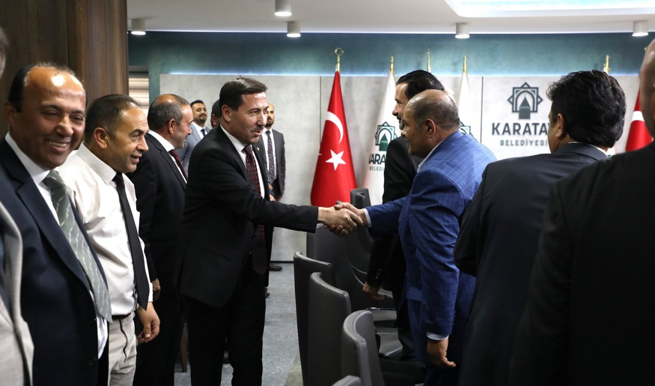 Muhtarlardan Başkan Hasan Kılca’ya tebrik ziyareti