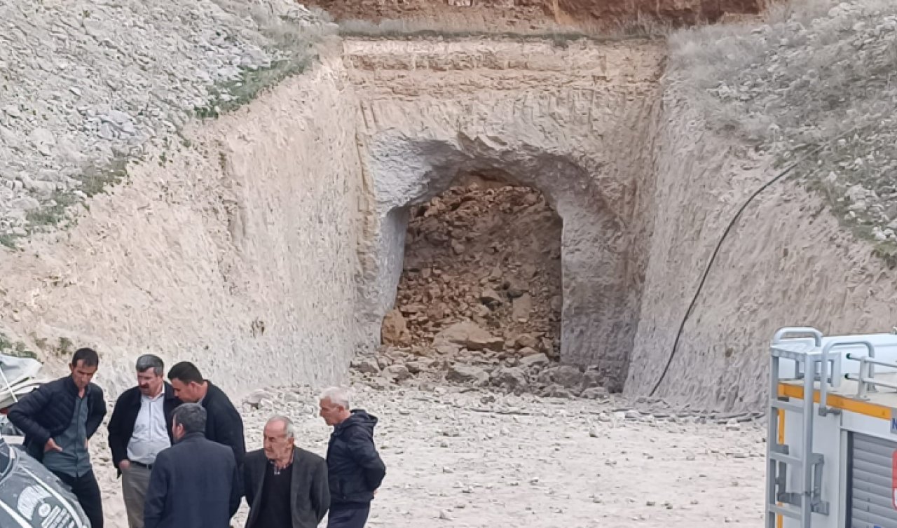 Toprak altındaki patates deposu çöktü: 2 ölü, 4 yaralı