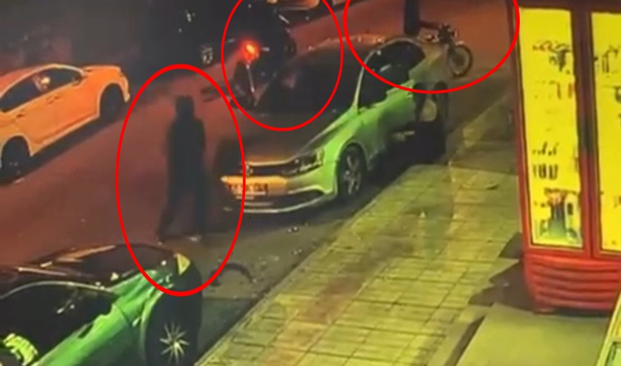Kar maskesi ile kahvehaneye girip tüfeklerle ateş açtılar; O anlar kamerada