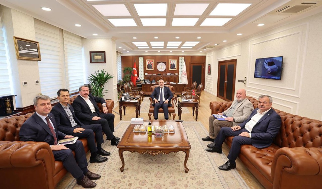Bakan Işıkhan Memur-Sen heyetiyle görüştü