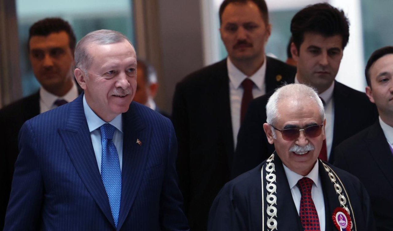 Cumhurbaşkanı Erdoğan Anayasa Mahkemesi’ndeki törene katıldı