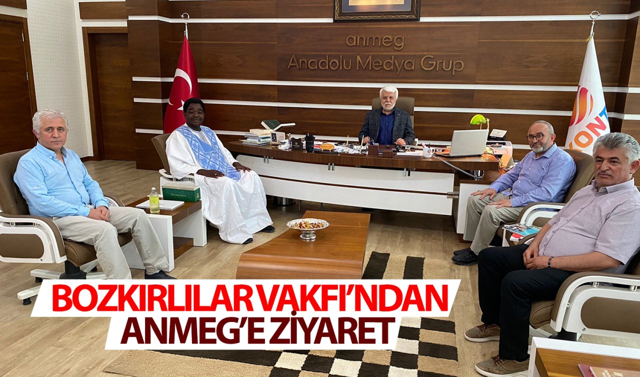  Bozkırlılar Vakfı’ndan ANMEG’e ziyaret 