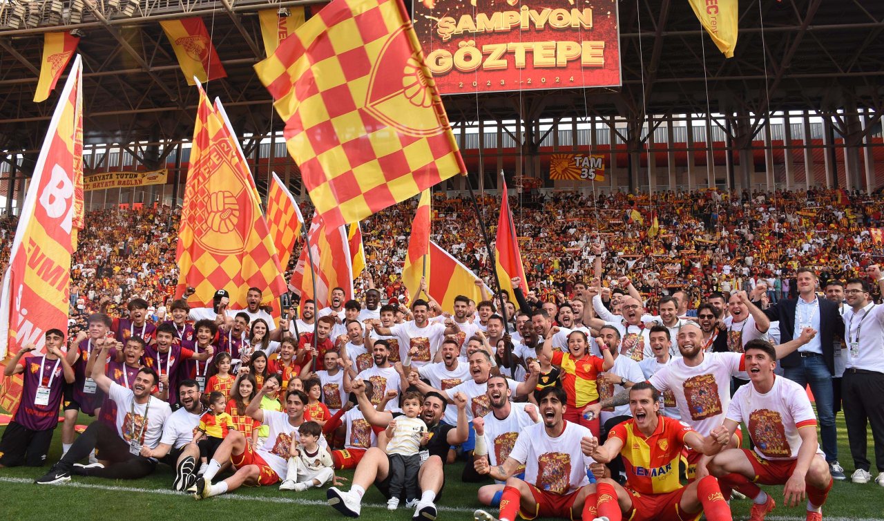 Göztepe’de mutlu son! Süper Lig’e yükseldi