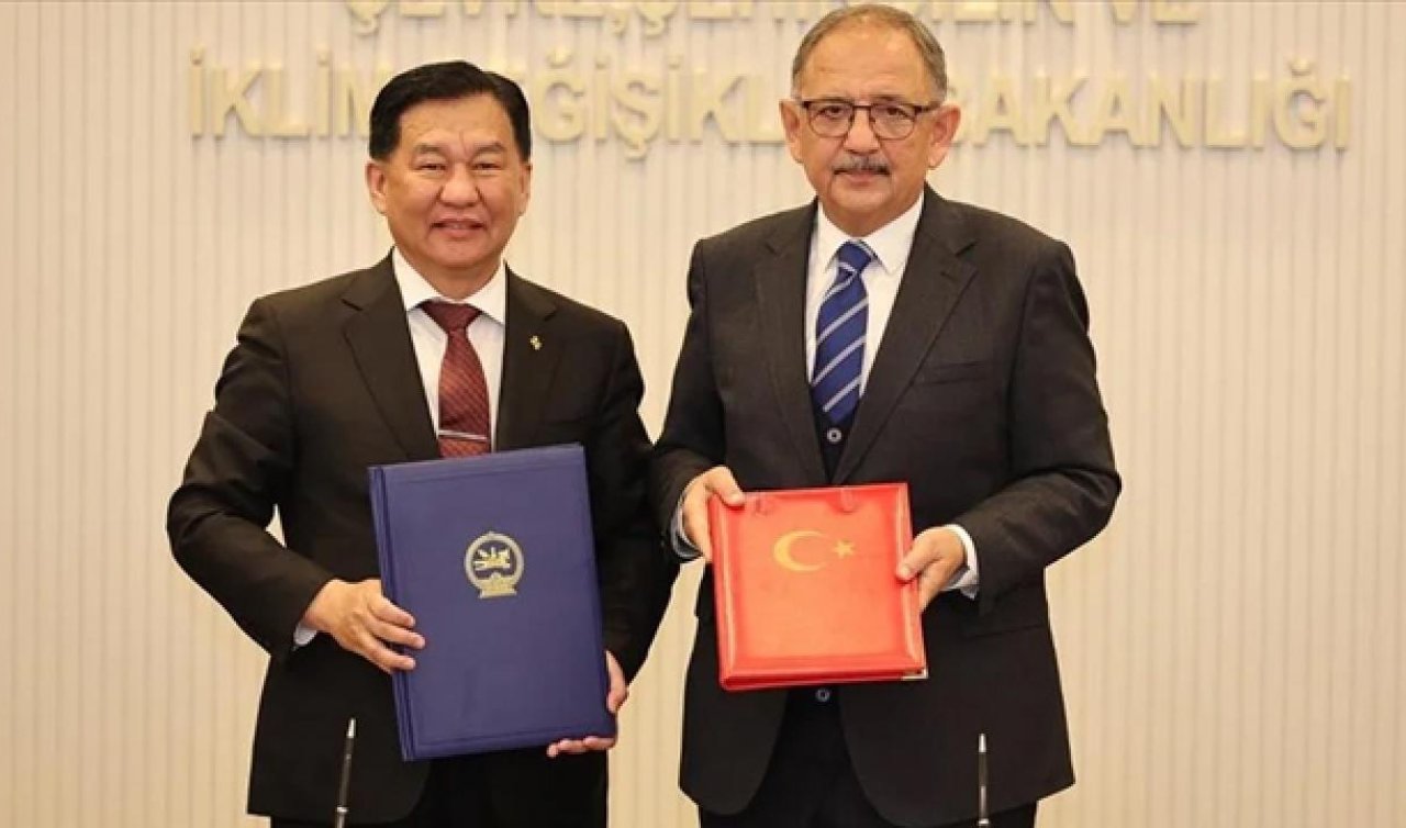 Moğolistan ile Türkiye arasında konut alanında mutabakat zaptı imzalandı