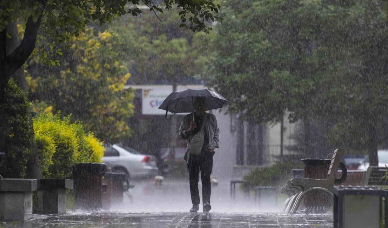 Meteoroloji’den bazı bölgeler için sağanak uyarısı