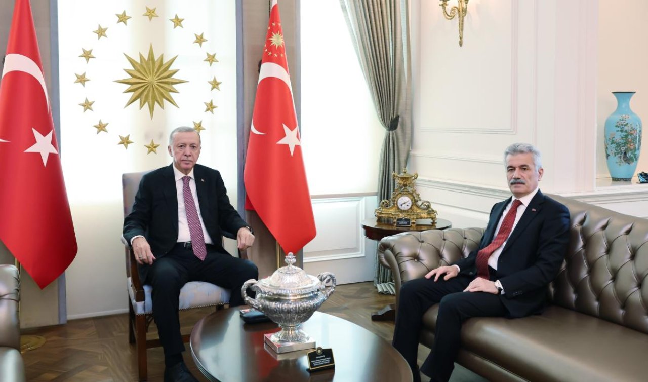 Erdoğan Danıştay Başkanı Yiğit’i kabul etti