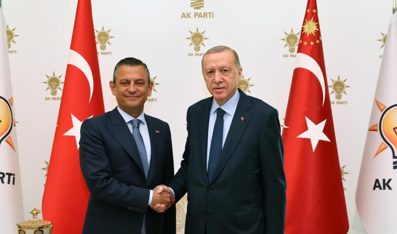 Cumhurbaşkanı Erdoğan CHP Genel Başkanı Özel’i kabul etti