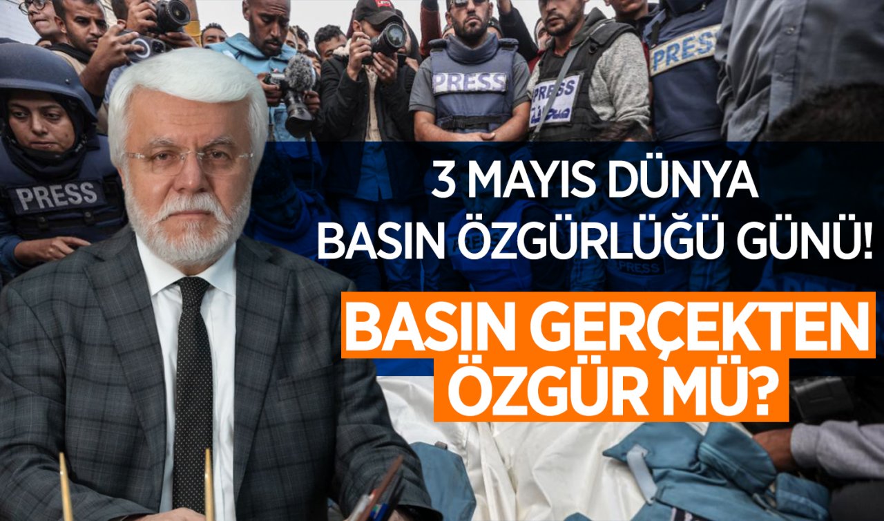 3 Mayıs Dünya Basın Özgürlüğü günü! Basın gerçekten özgür mü? 