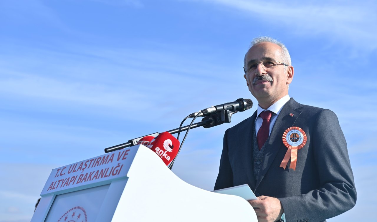  Bakan Uraloğlu: 21 yılda trafik hacmi yüzde 195 arttı