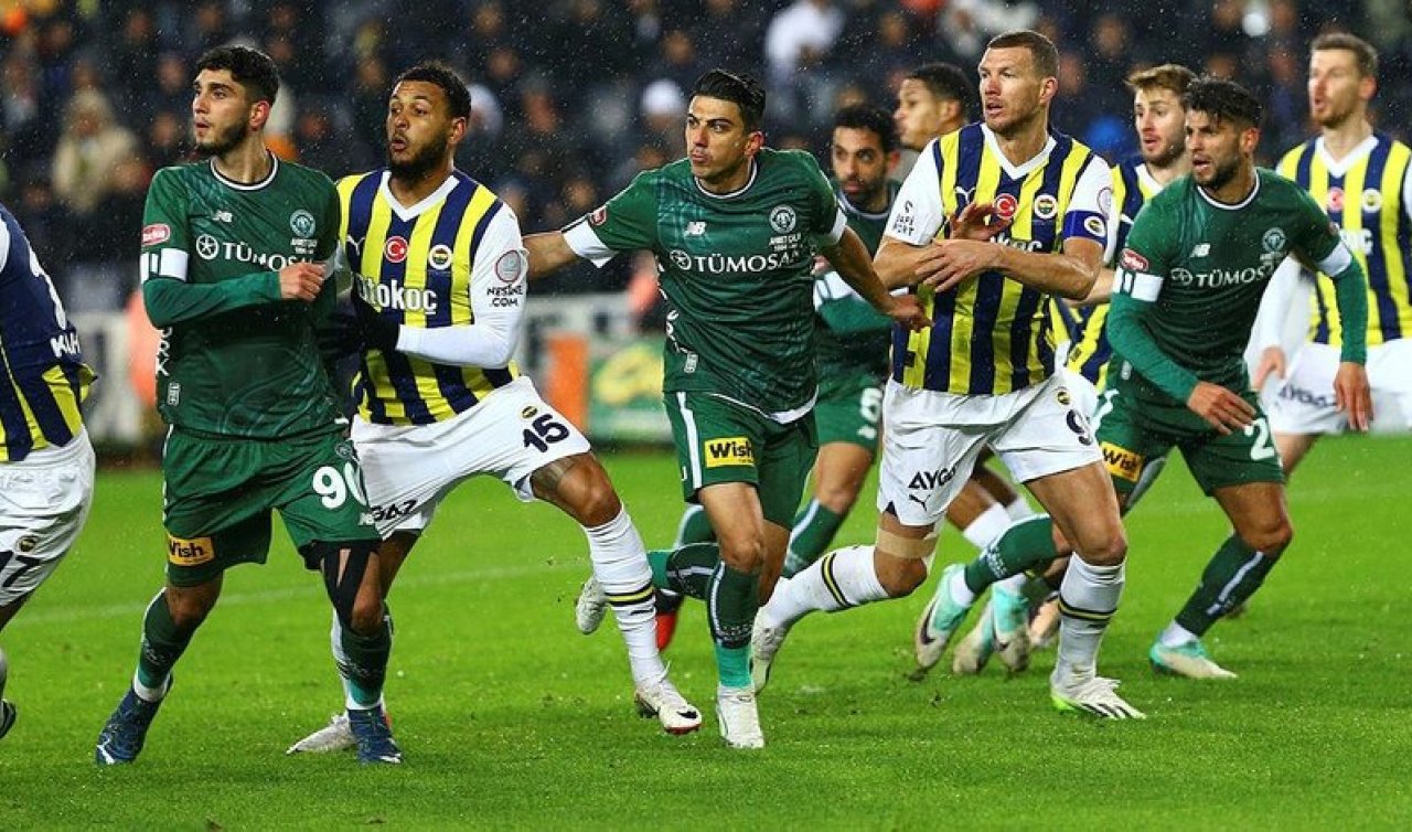  Konyaspor-Fenerbahçe maçına hazır