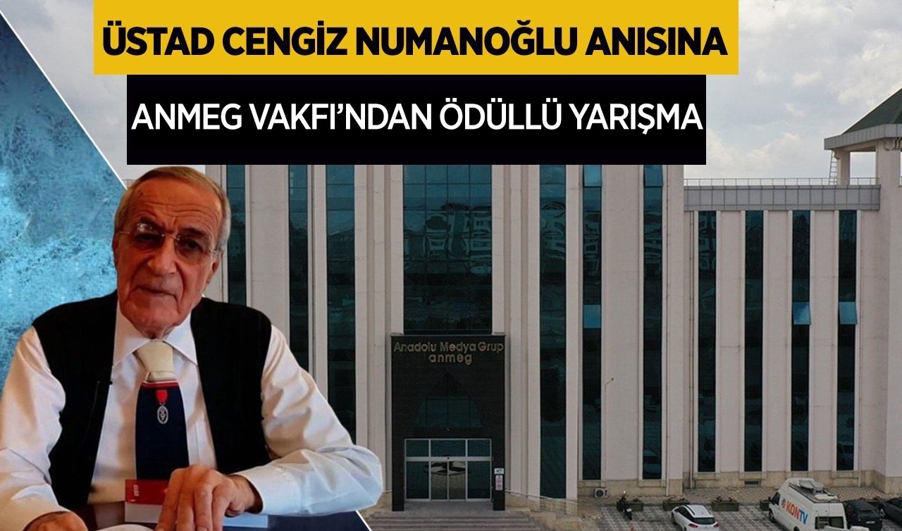  Üstad Cengiz Numanoğlu anısına ANMEG Vakfı’ndan ödüllü yarışma