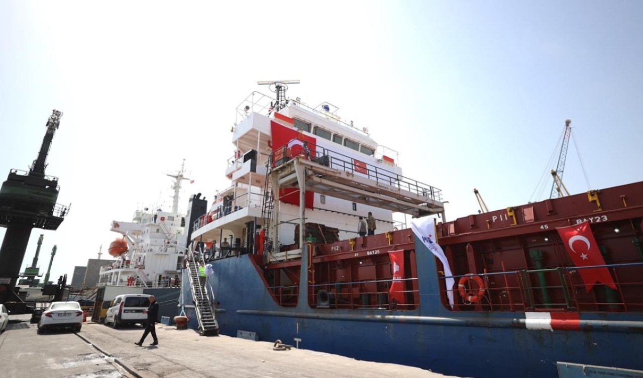 Türkiye-Katar Gazze İyilik Gemisi yola çıkıyor