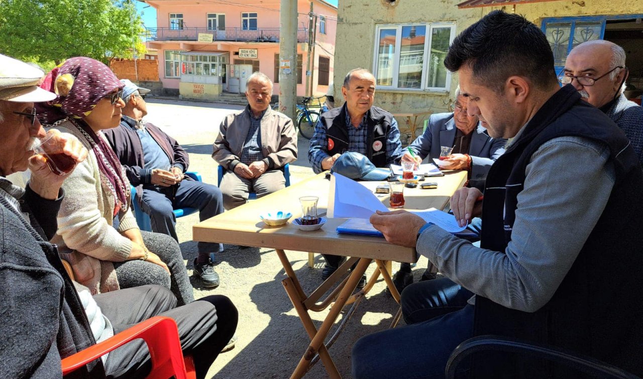  Konya’da çiftçiler tek tek bilgilendirildi! 