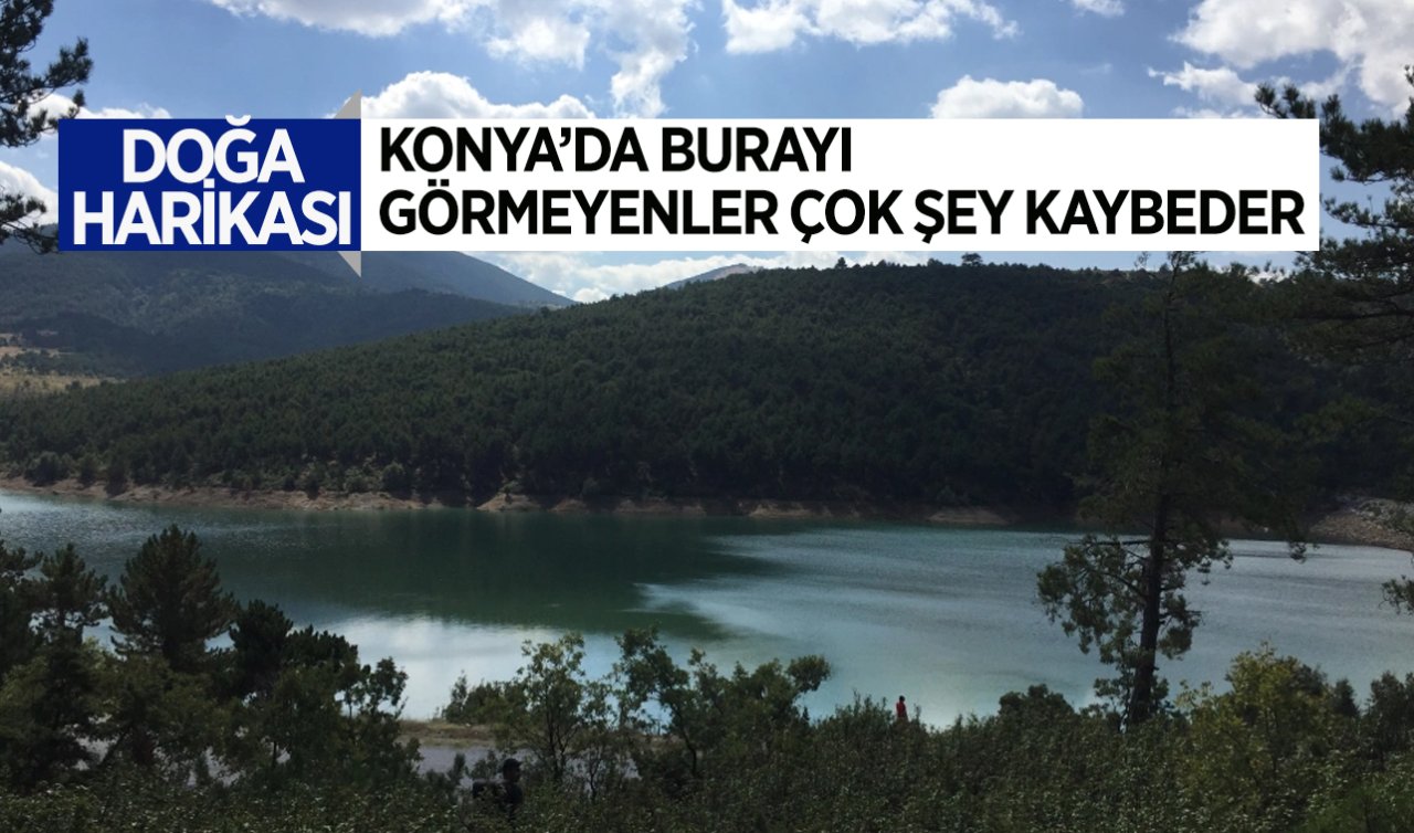  Konya’da burayı görmeyenler çok şey kaybeder! Doğa harikası