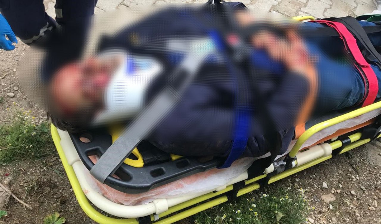  Ağaca çarpıp devrilen traktörün sürücü öldü!